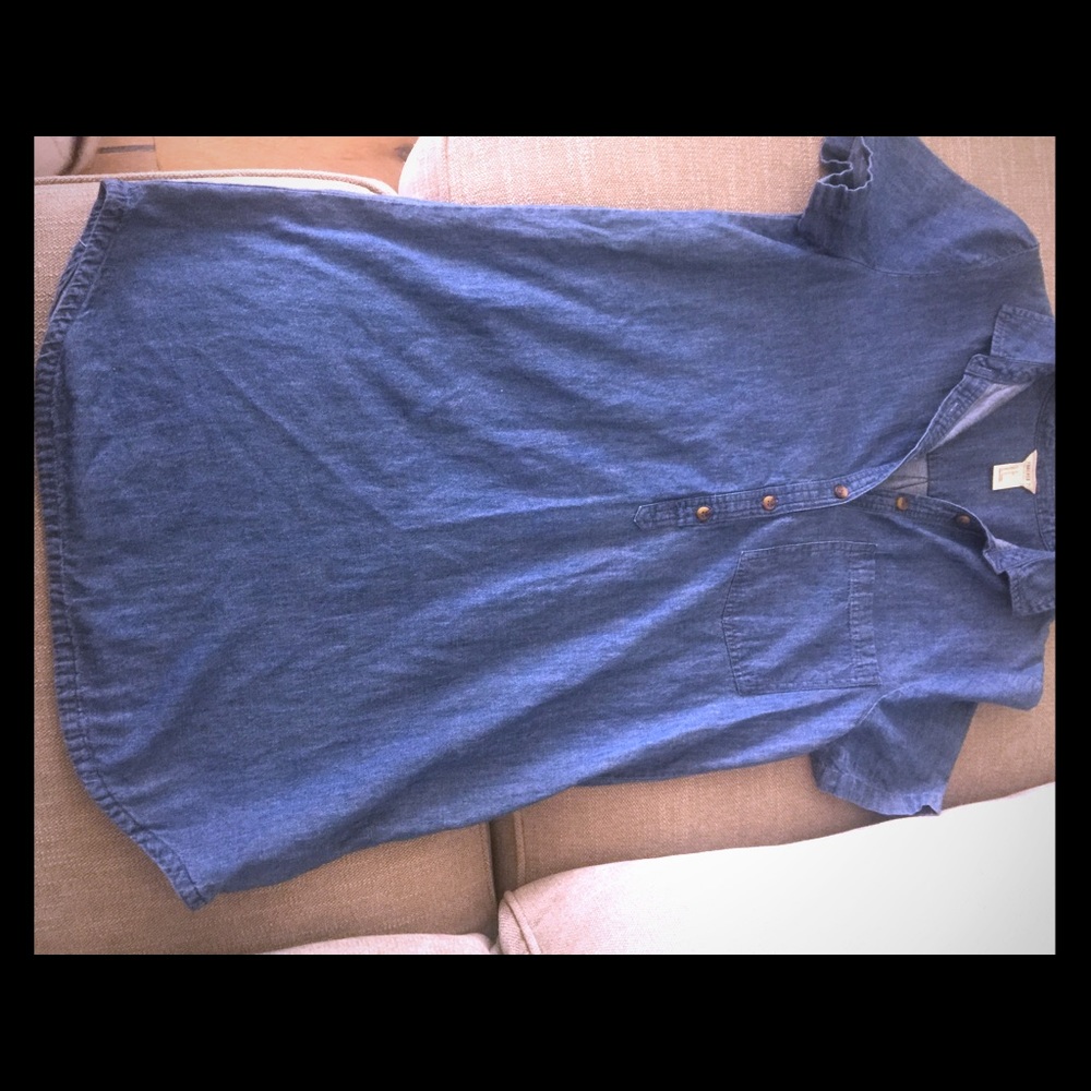 Jean mini dress